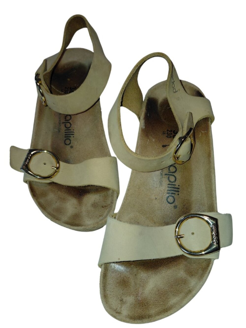 Papillio Birkentsock Women's Size 6 US 36 EU Soley Ring Tan Sandals Wedge